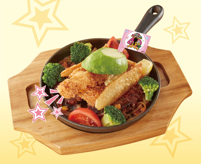 「ココス道＊応援します!!キャンペーン」タンクジャンバラヤ（1,490円＋税）（C）GIRLS und PANZER Finale Projekt