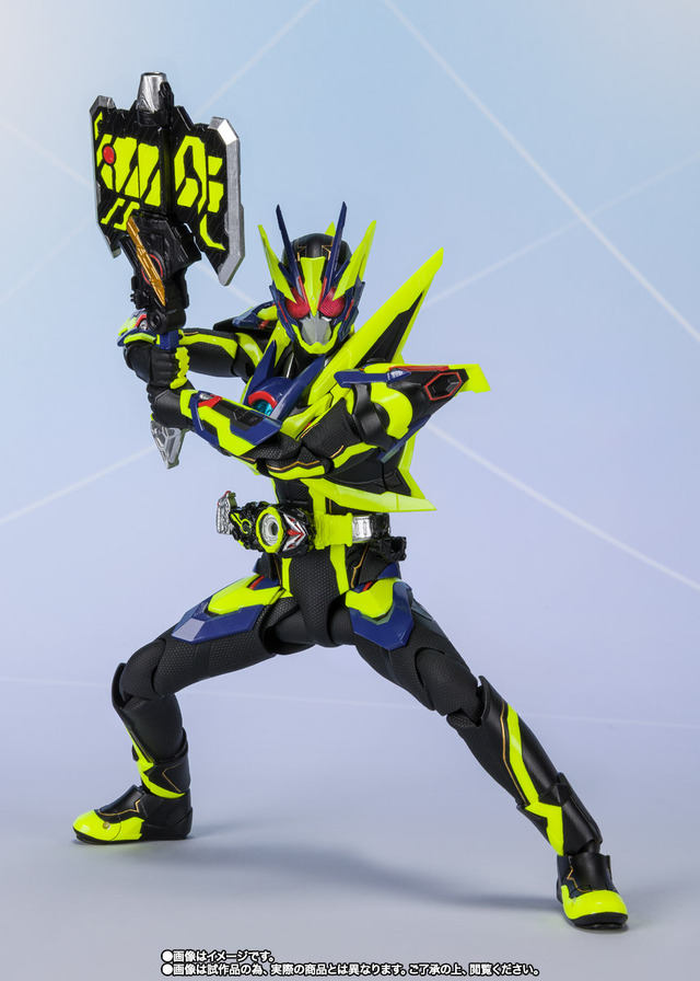 「S.H.Figuarts 仮面ライダーゼロワン シャイニングアサルトホッパー」6,600円（税込）（C）2019 石森プロ・テレビ朝日・ADK EM・東映