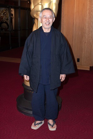 鈴木敏夫プロデューサーも和装(C) Getty Images