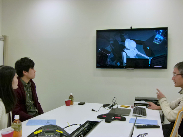 Charmaineさんは管制官として参加。映像を見てイメージをつかむ