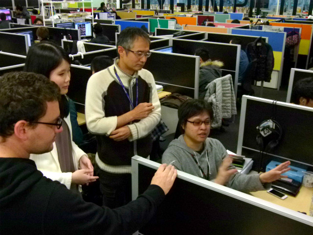 『シドニアの騎士』制作現場の見学風景から