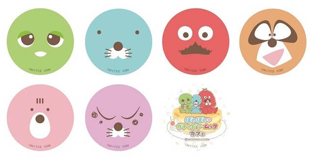 缶バッジ（7種） 各400円（税抜）（C）いがらしみきお / 竹書房・フジテレビ・エイケン　（C）ガチャムク