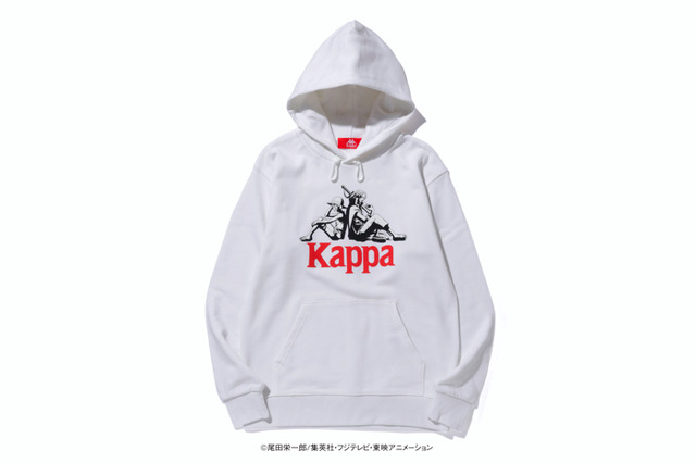 「OMINI LOGO HOODIE (Luffy x Shanks)」8,500円+税（C）尾田栄一郎／集英社・フジテレビ・東映アニメーション
