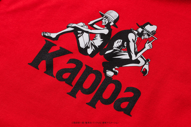 「OMINI LOGO HOODIE (Luffy x Ace)」8,900円+税（C）尾田栄一郎／集英社・フジテレビ・東映アニメーション