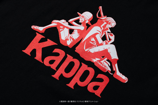 「OMINI LOGO TEE (Luffy x Shanks)」5,400円+税（C）尾田栄一郎／集英社・フジテレビ・東映アニメーション