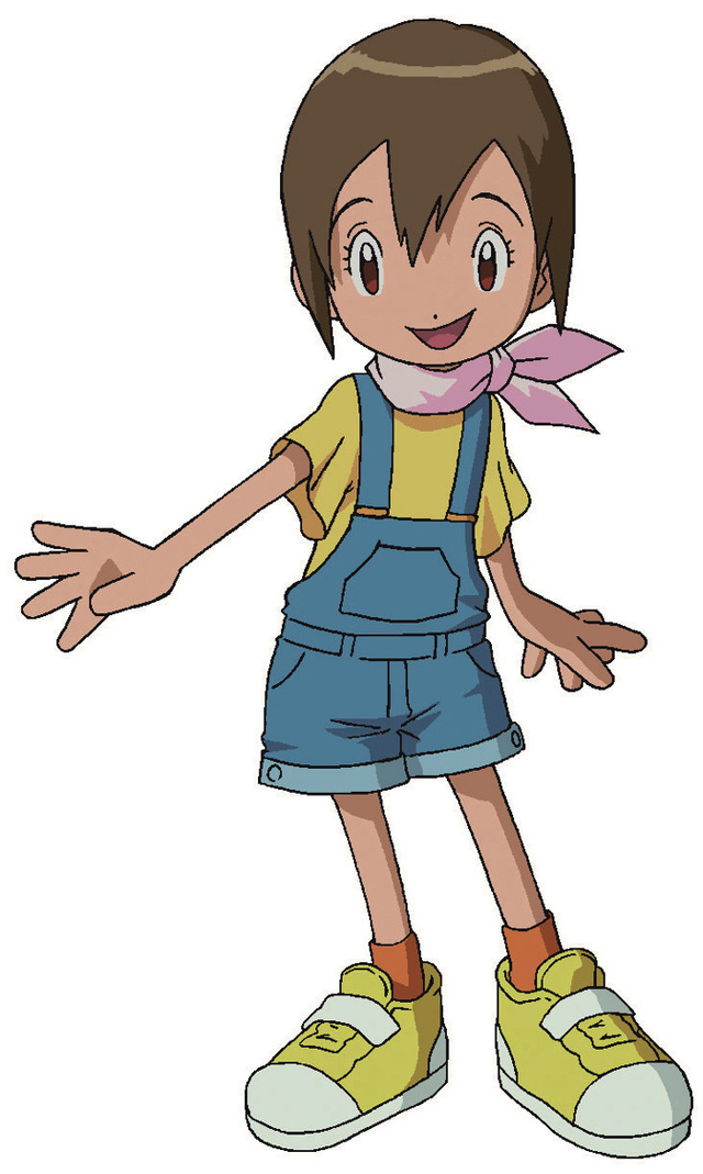 『デジモンアドベンチャー：』八神ヒカリ（C）本郷あきよし・フジテレビ・東映アニメーション