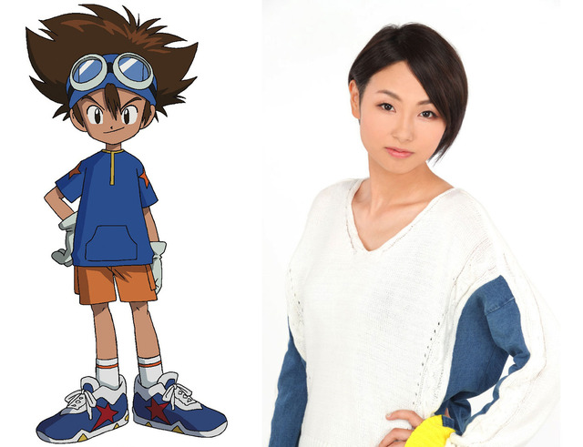『デジモンアドベンチャー：』八神太一（C）本郷あきよし・フジテレビ・東映アニメーション／三瓶由布子