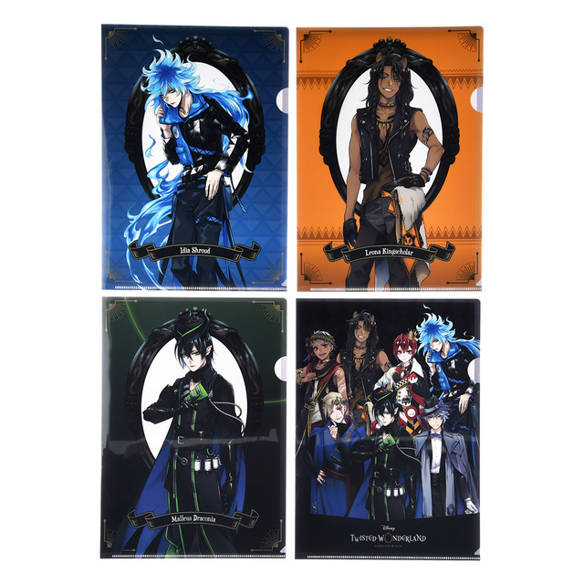 『ディズニー ツイステッドワンダーランド』シークレットクリアファイル（全8種） 200円（税抜）（C）Disney （C）Disney. Published by Aniplex
