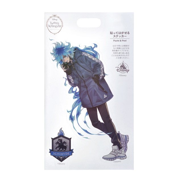 『ディズニー ツイステッドワンダーランド』ステッカー 150円（税抜）（C）Disney （C）Disney. Published by Aniplex