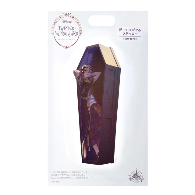 『ディズニー ツイステッドワンダーランド』ステッカー 150円（税抜）（C）Disney （C）Disney. Published by Aniplex