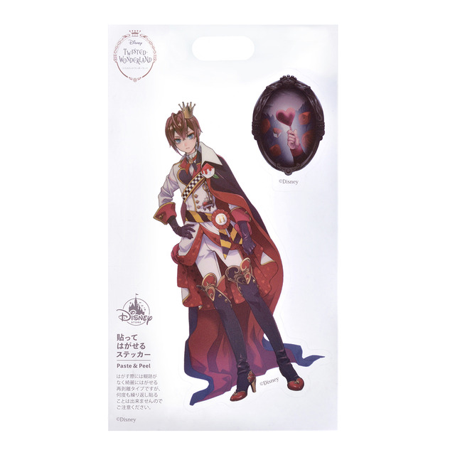 『ディズニー ツイステッドワンダーランド』ステッカー 150円（税抜）（C）Disney （C）Disney. Published by Aniplex