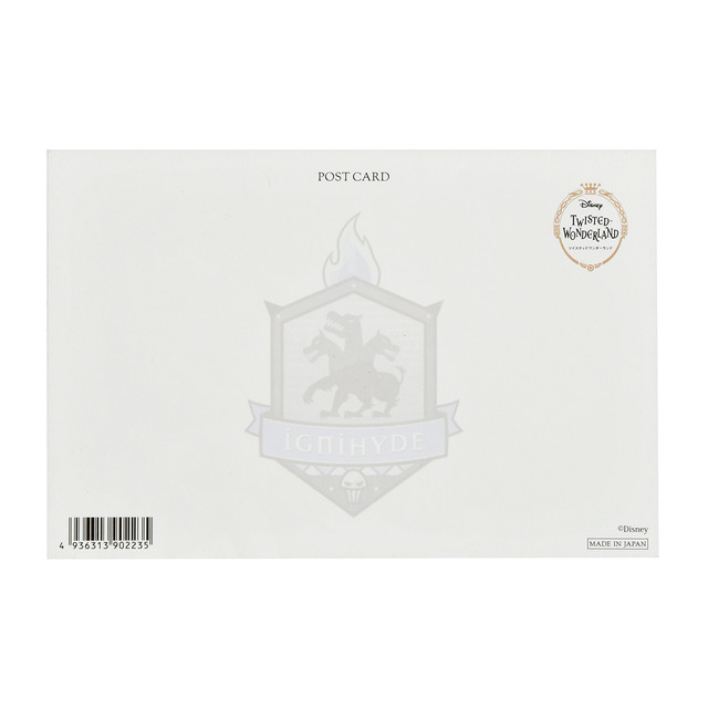 『ディズニー ツイステッドワンダーランド』ポストカード 100円（税抜）（C）Disney （C）Disney. Published by Aniplex