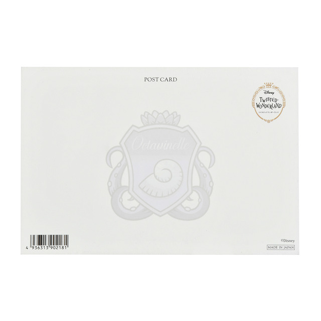 『ディズニー ツイステッドワンダーランド』ポストカード 100円（税抜）（C）Disney （C）Disney. Published by Aniplex