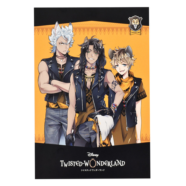 『ディズニー ツイステッドワンダーランド』ポストカード 100円（税抜）（C）Disney （C）Disney. Published by Aniplex