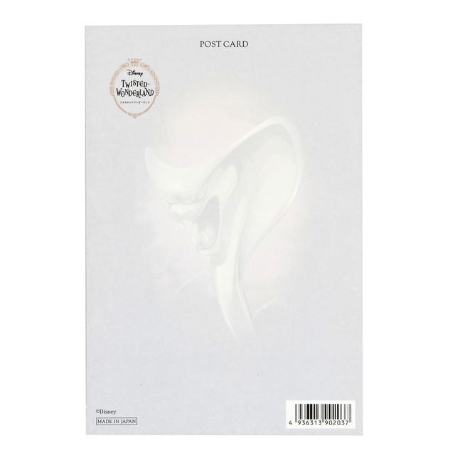 『ディズニー ツイステッドワンダーランド』ポストカード 100円（税抜）（C）Disney （C）Disney. Published by Aniplex