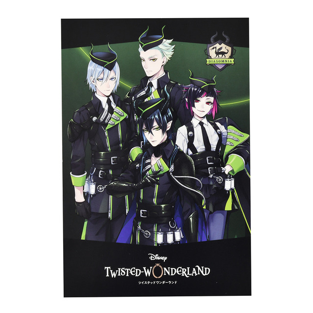 『ディズニー ツイステッドワンダーランド』ポストカード 100円（税抜）（C）Disney （C）Disney. Published by Aniplex