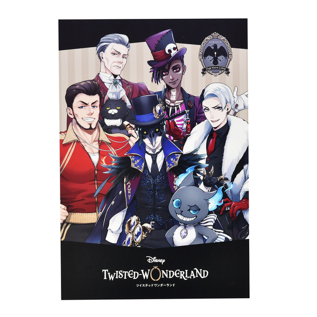 『ディズニー ツイステッドワンダーランド』ポストカード 100円（税抜）（C）Disney （C）Disney. Published by Aniplex