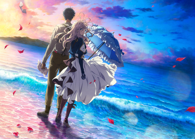 『劇場版 ヴァイオレット・エヴァーガーデン』キービジュアル第２弾（C）暁佳奈・京都アニメーション／ヴァイオレット・エヴァーガーデン製作委員会