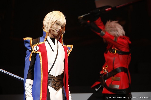 （C）ARC SYSTEM WORKS（C）LIVE ACT「BLAZBLUE」　　撮影：坂野則幸