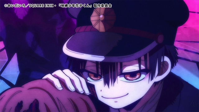 『地縛少年花子くん』第11の怪「カガミジゴク　其の二」先行カット（C）あいだいろ／SQUARE ENIX・「地縛少年花子くん」製作委員会