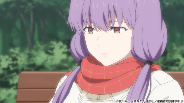 『虚構推理』第11話先行カット（C）城平京・片瀬茶柴・講談社／虚構推理製作委員会