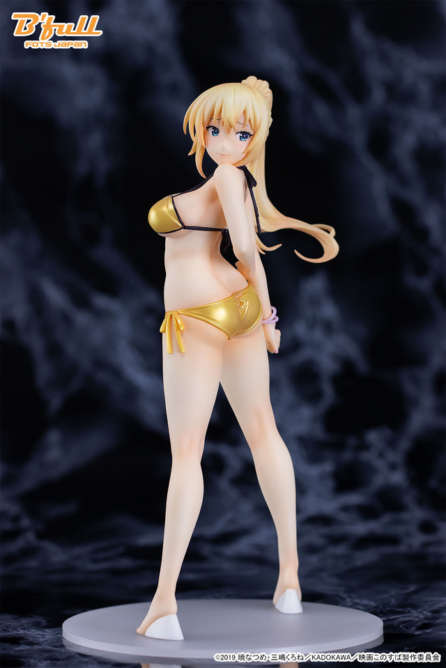 「『映画 この素晴らしい世界に祝福を！紅伝説』『ダクネス』水着ver. 1/7 塗装済み完成品フィギュア」12,800円（税抜）（C）2019 暁なつめ・三嶋くろね／KADOKAWA／映画このすば製作委員会