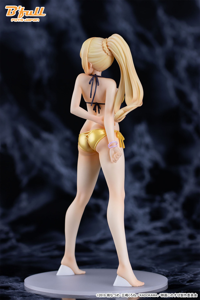 「『映画 この素晴らしい世界に祝福を！紅伝説』『ダクネス』水着ver. 1/7 塗装済み完成品フィギュア」12,800円（税抜）（C）2019 暁なつめ・三嶋くろね／KADOKAWA／映画このすば製作委員会