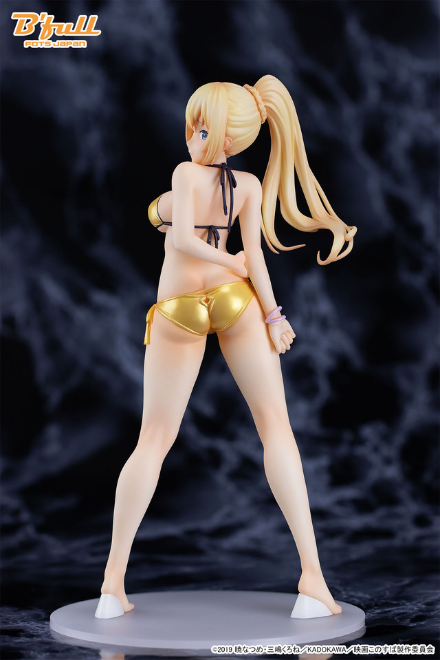 「『映画 この素晴らしい世界に祝福を！紅伝説』『ダクネス』水着ver. 1/7 塗装済み完成品フィギュア」12,800円（税抜）（C）2019 暁なつめ・三嶋くろね／KADOKAWA／映画このすば製作委員会