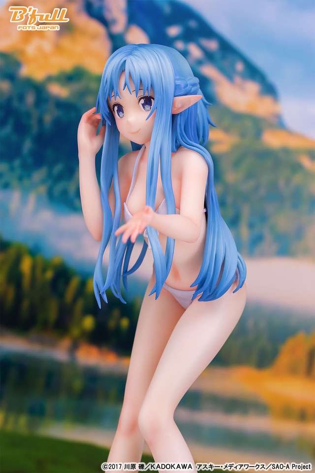 「ソードアート・オンライン「アスナ」水着ver. 1/7スケール塗装済み完成品フィギュア」13,800円（税抜）（C）2017 川原 礫／ＫＡＤＯＫＡＷＡ　アスキー・メディアワークス／SAO-A Project