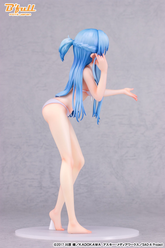 「ソードアート・オンライン「アスナ」水着ver. 1/7スケール塗装済み完成品フィギュア」13,800円（税抜）（C）2017 川原 礫／ＫＡＤＯＫＡＷＡ　アスキー・メディアワークス／SAO-A Project