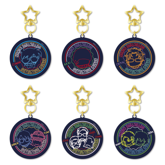 『名探偵コナン』ネオンアクリルマスコット vol.3（C）青山剛昌／小学館・読売テレビ・ TMS 1996