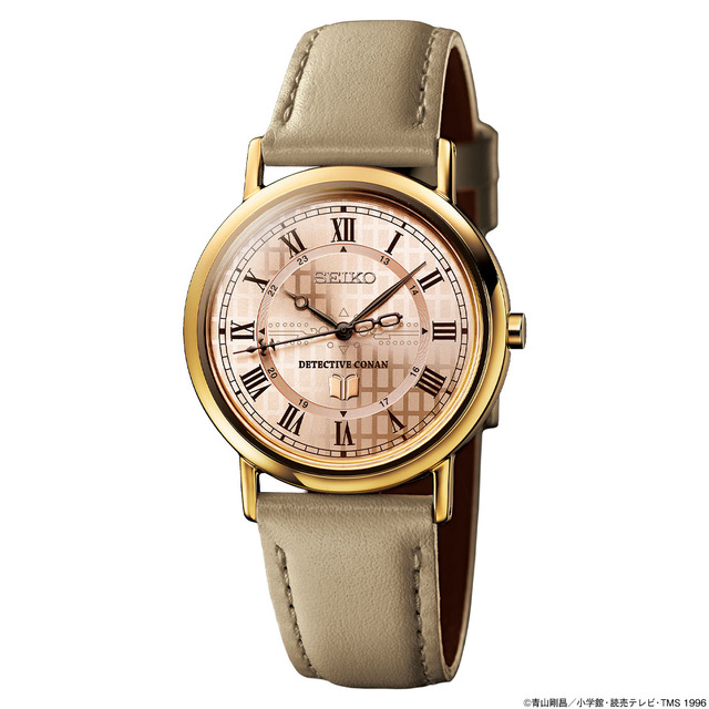 「名探偵コナン×セイコー オフィシャルコラボ腕時計 【沖矢昴】」32,800円（税別）（c）青山剛昌／小学館・読売テレビ・TMS 1996