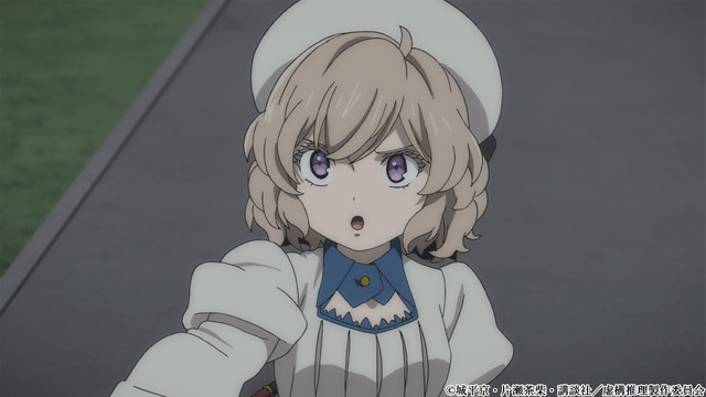 『虚構推理』第12話先行カット（C）城平京・片瀬茶柴・講談社／虚構推理製作委員会