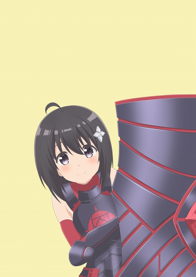 「『痛いのは嫌なので防御力に極振りしたいと思います。』ティザービジュアル」(C)2020夕蜜柑・狐印／ KADOKAWA ／防振り製作委員会