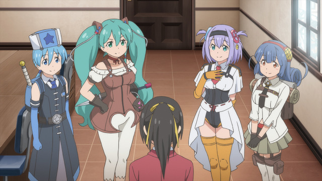 『社長、バトルの時間です！』第1話先行カット（C）KADOKAWA・でらゲー・PREAPP PARTNERS／「シャチバト！」製作委員会