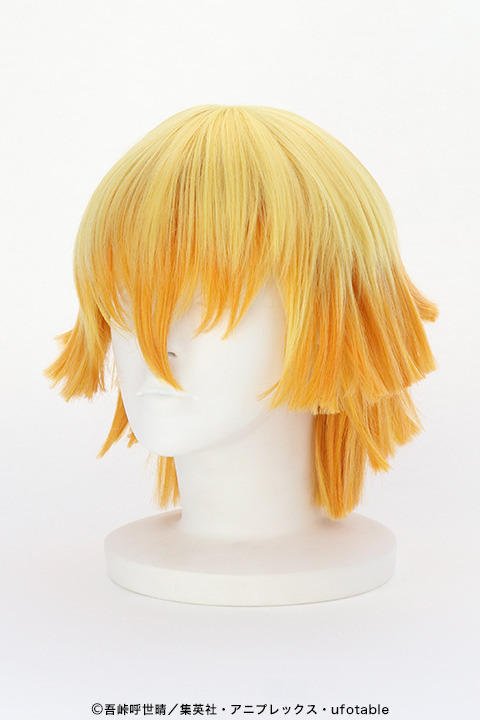 「キャラクターウィッグ（我妻 善逸）」10,000円（税抜）（C）吾峠呼世晴／集英社・アニプレックス・ufotable