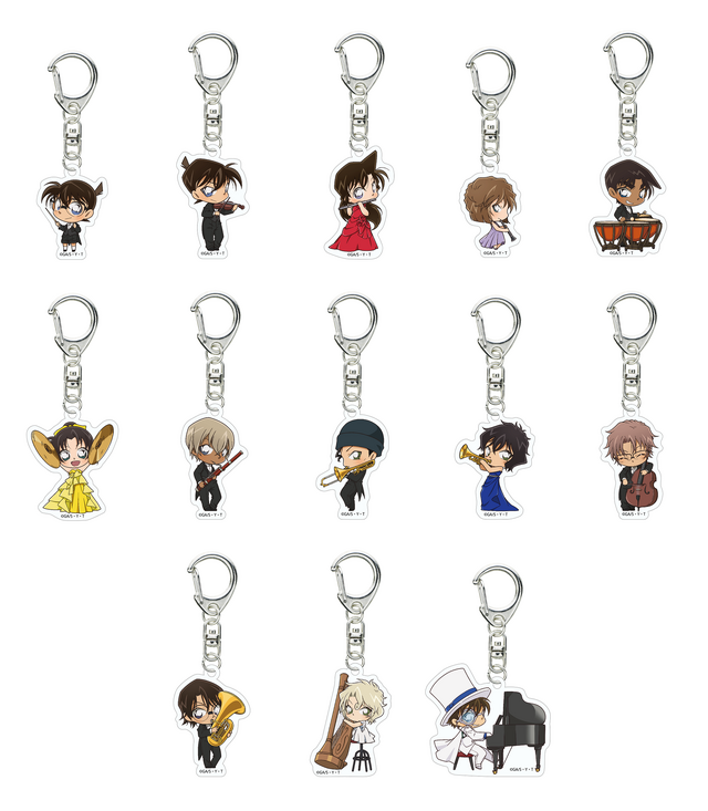 「トレーディングアクリルキーホルダー2020　（全13種）」単品販売価格　：600円（税込）、セット販売価格：7,800円（税込）（C）青山剛昌／小学館・読売テレビ・TMS 1996（C）1997-2020 青山剛昌／名探偵コナン製作委員会