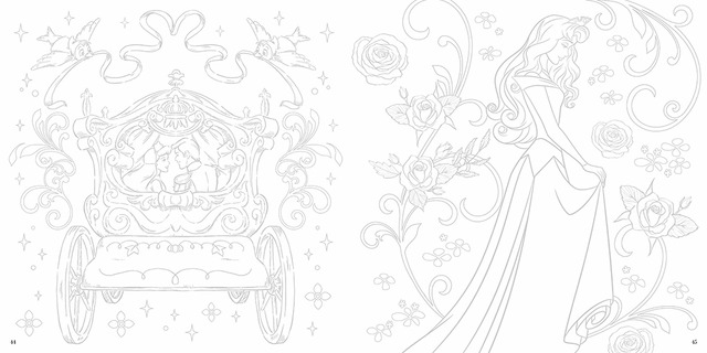 「素敵なディズニーストーリー 夢のなぞり絵」
