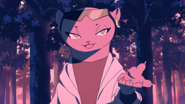 『BNA ビー・エヌ・エー』第1話「Runaway Raccoon」先行カット（C） 2020 TRIGGER・中島かずき／『BNA ビー・エヌ・エー』製作委員会