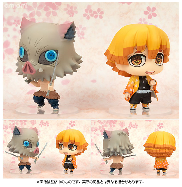 「ちみメガ バディシリーズ！ 鬼滅の刃 我妻善逸＆嘴平伊之助 セット」参考価格：4,950円（C）吾峠呼世晴／集英社・アニプレックス・ufotable