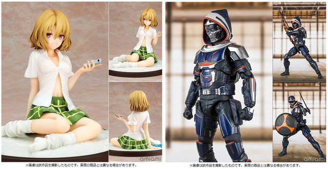 「To LOVEる-とらぶる-ダークネス 籾岡里紗 1/7スケール完成品フィギュア」参考価格：15,180円（C）矢吹健太朗・長谷見沙貴／集英社・とらぶるダークネス製作委員会 ＆ 「S.H.Figuarts タスクマスター(ブラック・ウィドウ)」参考価格：7,480円（C）2020 MARVEL