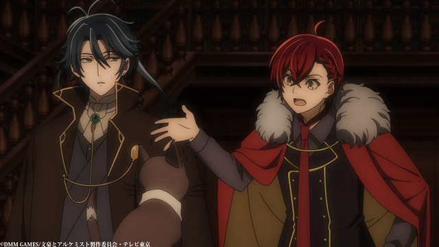 『文豪とアルケミスト ～審判ノ歯車～』第1話「走れメロス」先行カット（C)DMM GAMES/文豪とアルケミスト製作委員会・テレビ東京