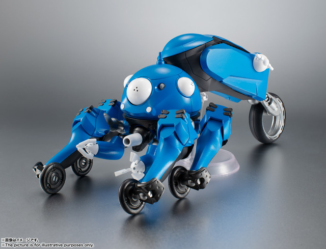 攻殻機動隊 Sac 45 タチコマがrobot魂で立体化 高速走行形態への変形も再現 アニメ アニメ