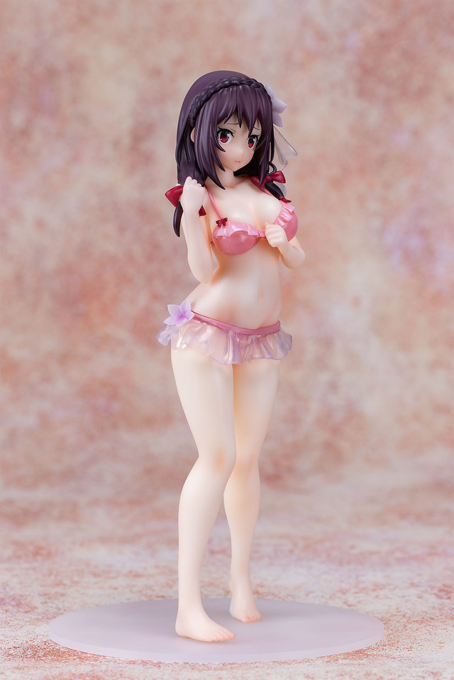「『映画 この素晴らしい世界に祝福を！紅伝説』『ゆんゆん』水着ver. 1/7 塗装済み完成品フィギュア」小売価格：￥12,800(税抜き)（C）2019 暁なつめ・三嶋くろね／KADOKAWA／映画このすば製作委員会