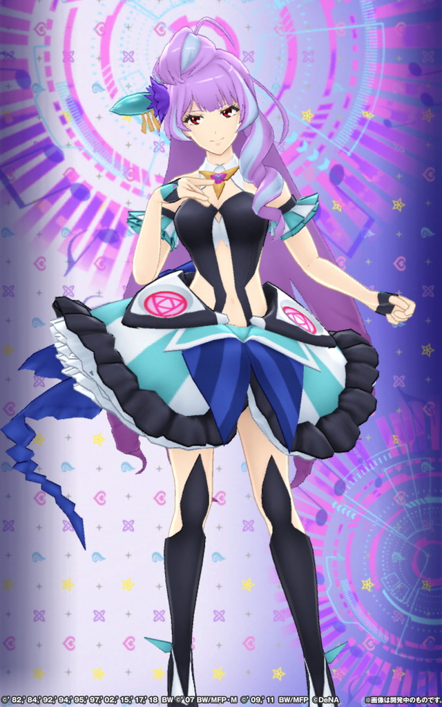 『歌マクロス スマホDeカルチャー』シュトラール（C）'82,'84,'92,'94,'95,'97,'02,'15,'17,'18 BW （C）'07 BW/MFP・M（C）'09,'11 BW/MFP （C）DeNA