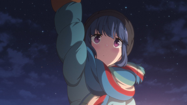 『ゆるキャン△』場面カット（C）あfろ・芳文社／野外活動サークル