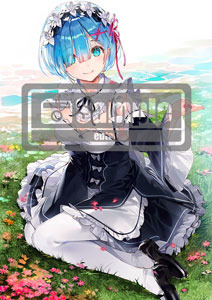 『Re:ゼロから始める異世界生活』B2ダブルスエードタペストリーDSマイル(C98) 4,000円（税抜）(c)Tappei Nagatsuki　イラスト：DSマイル