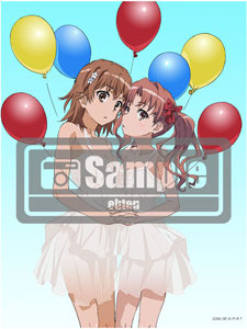 『とある科学の超電磁砲T』アクリルアートボード＜美琴＆黒子＞2,545円（税抜）（C)2018 鎌池和馬／冬川基／ＫＡＤＯＫＡＷＡ／PROJECT-RAILGUN T