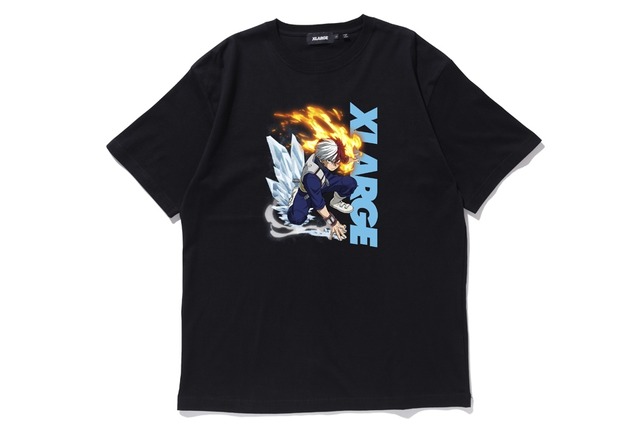 【S/S TEE】TODOROKI 各5,500円（税抜）（C）堀越耕平／集英社・僕のヒーローアカデミア製作委員会
