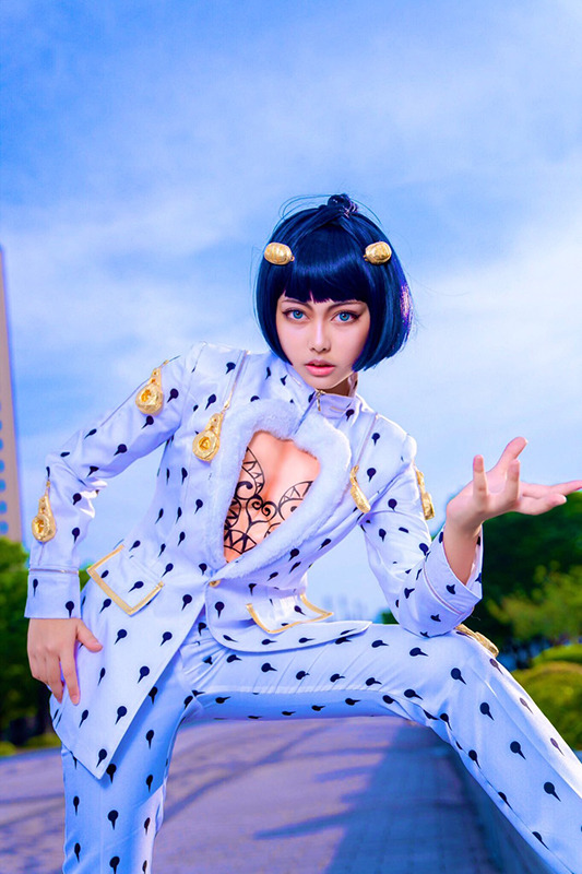 ブチャラティ『ジョジョの奇妙な冒険』／撮影：tama（@tama_0811_）